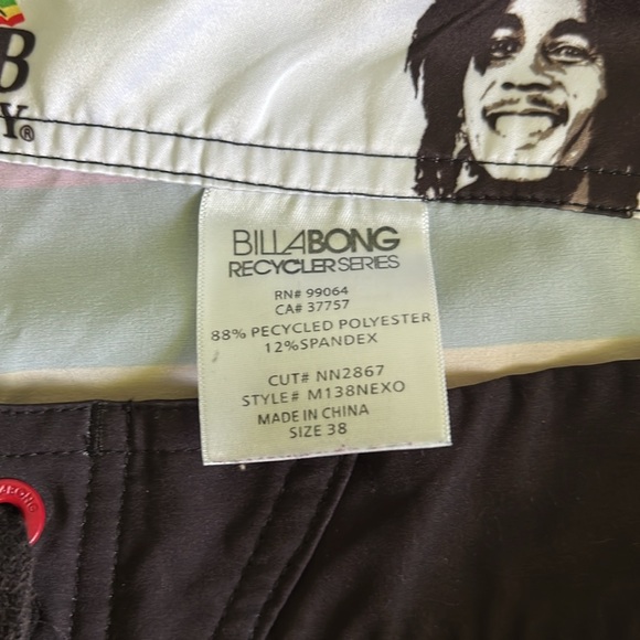 Billabong x Bob Marley board shorts - Picture 5 of 7
